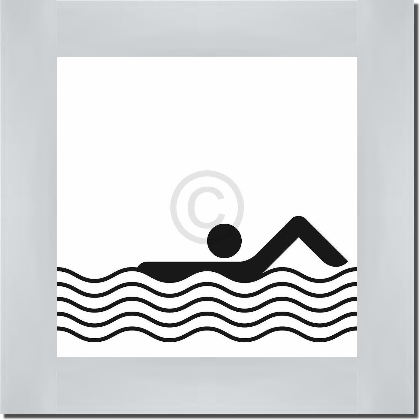 Schwimmbad                       von Otl Aicher