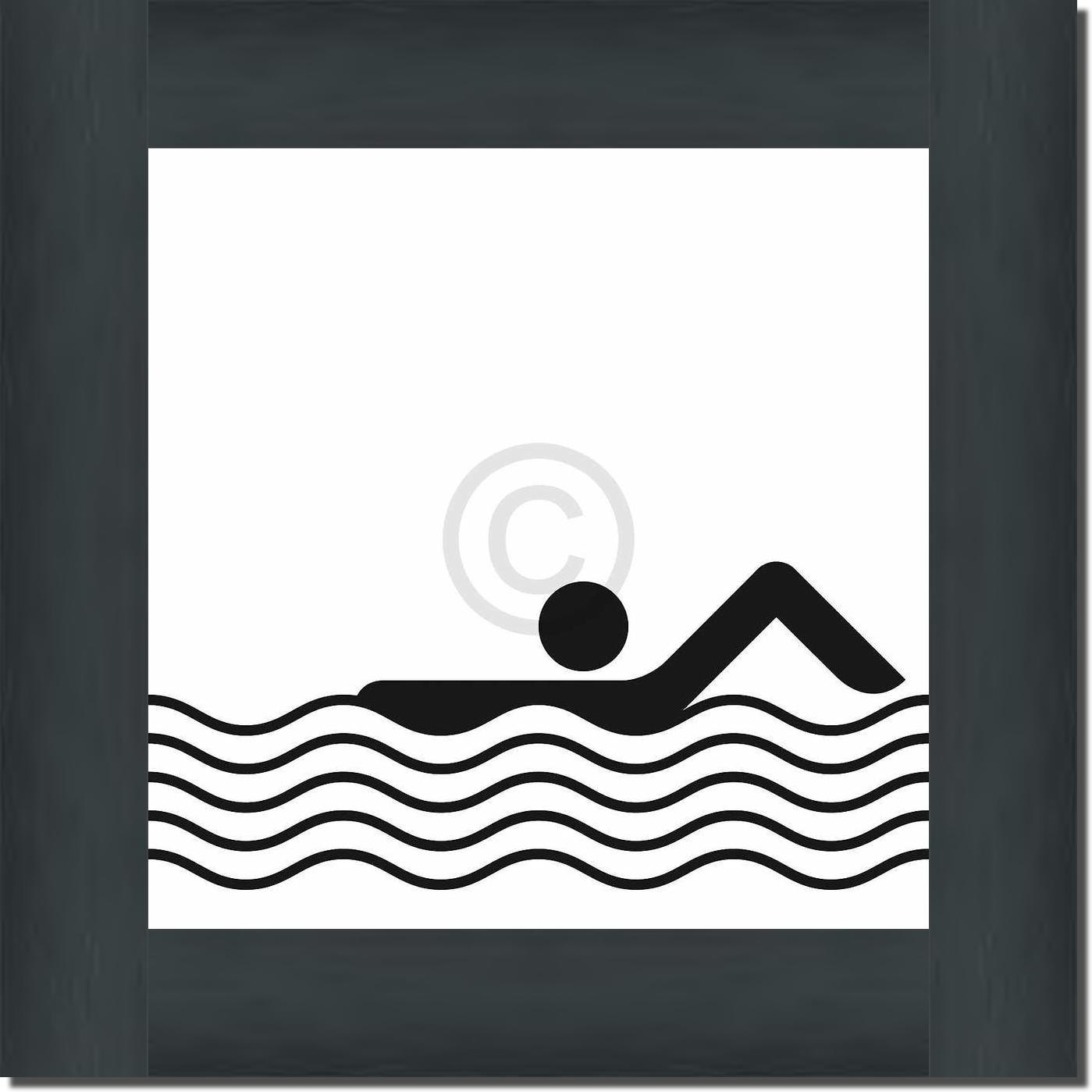 Schwimmbad                       von Otl Aicher