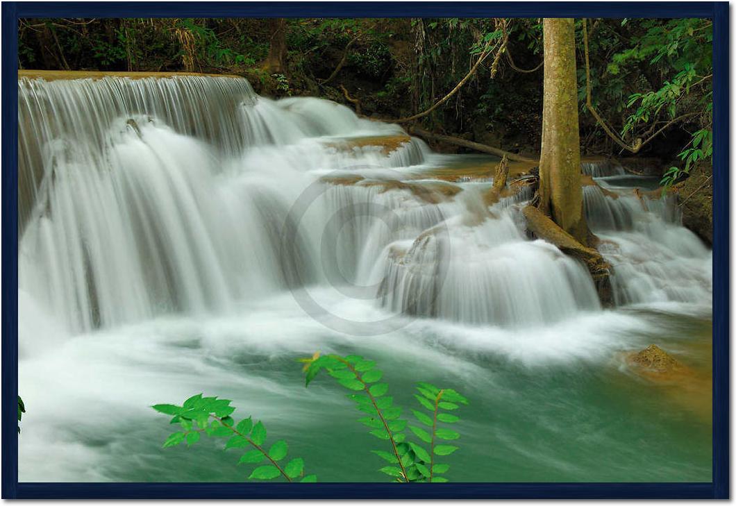 Seven-Step Waterfall IV,Erawan   von Thomas Marent