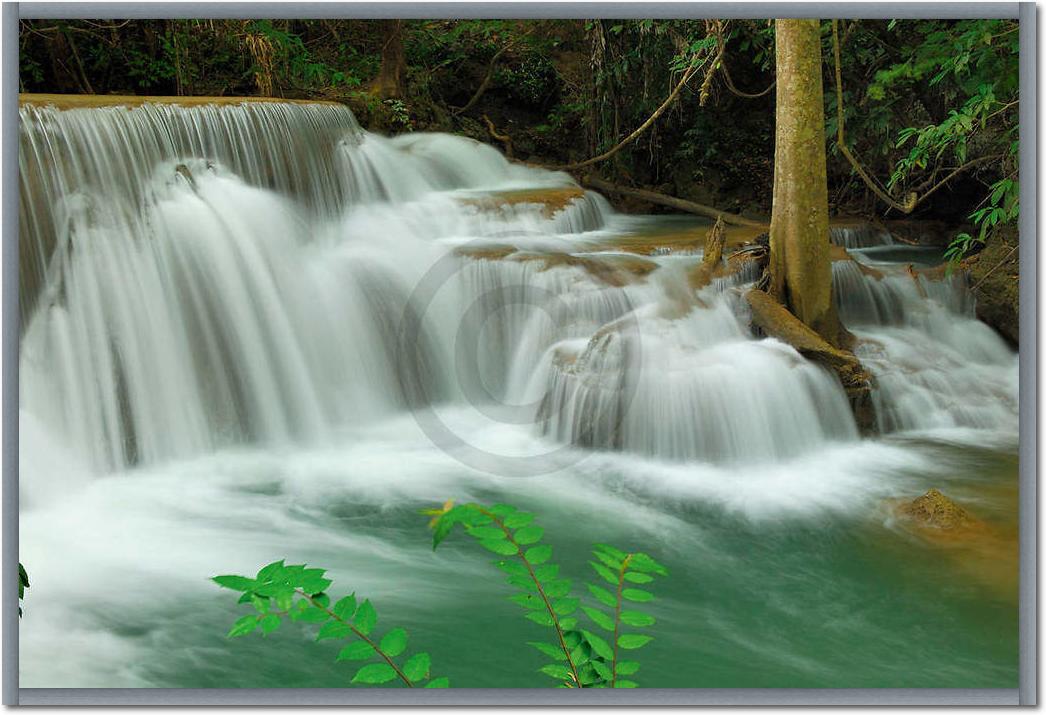 Seven-Step Waterfall IV,Erawan   von Thomas Marent