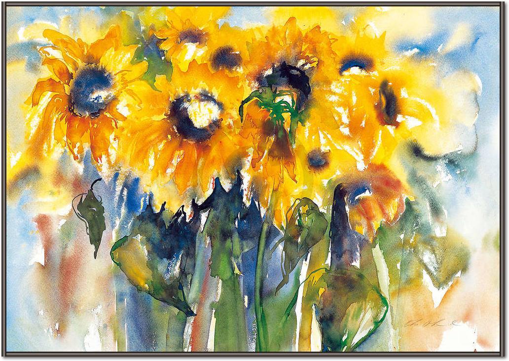 Sonnenblumen                     von Christa Ohland