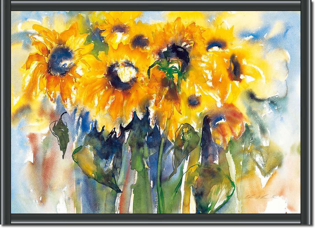 Sonnenblumen                     von Christa Ohland