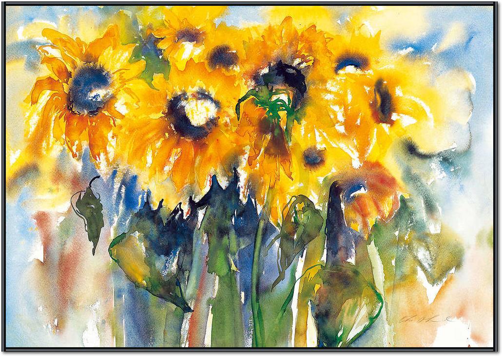 Sonnenblumen                     von Christa Ohland