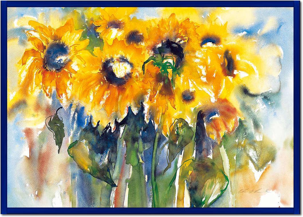 Sonnenblumen                     von Christa Ohland