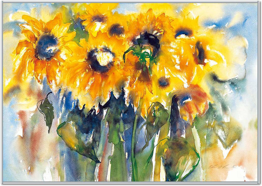 Sonnenblumen                     von Christa Ohland