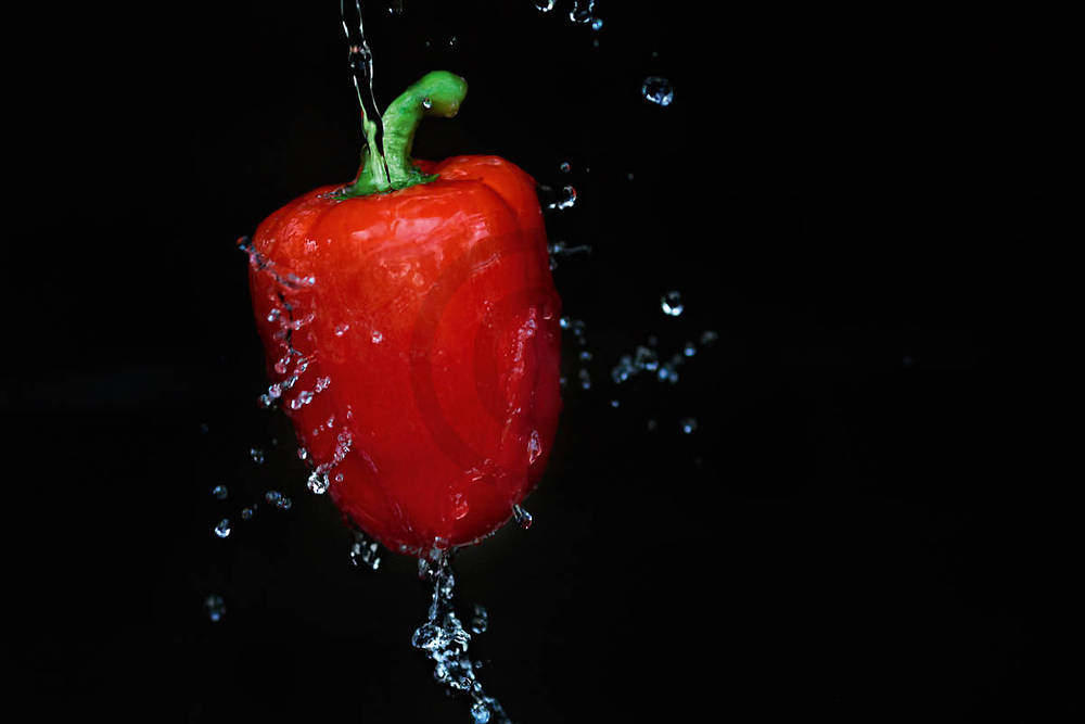 Spritziges Gemüse I              von Kirsten Riedt