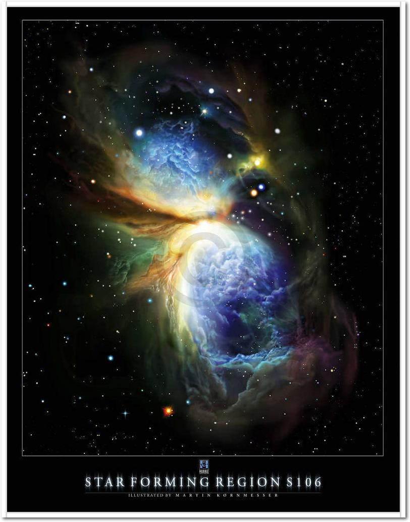 Star Forming Region              von Hubble-Nasa