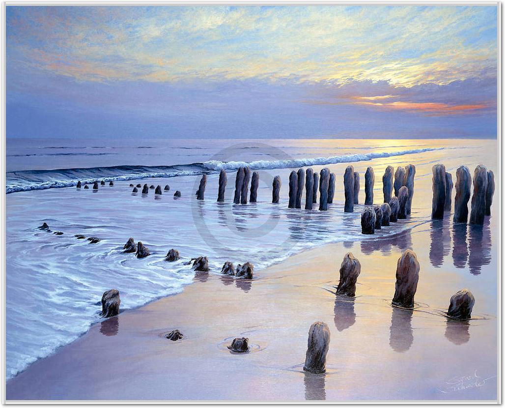 Sunset at Ostsee Coast I         von Sigurd Schneider