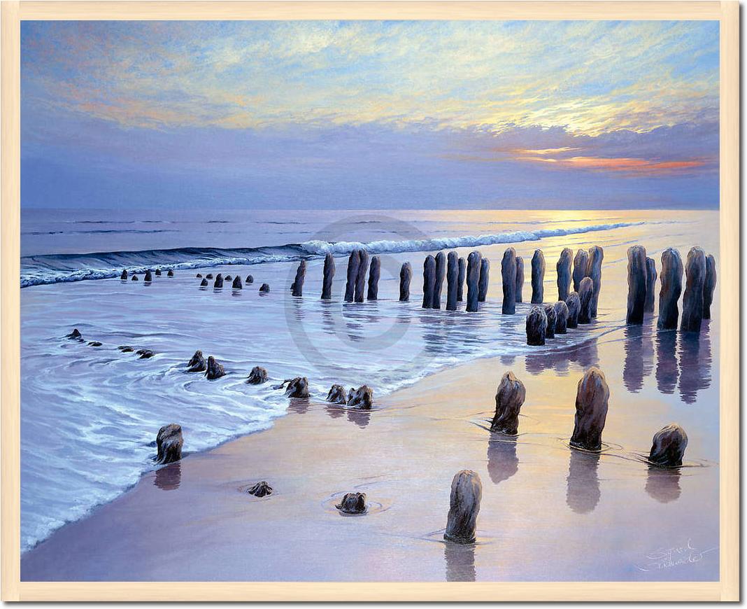 Sunset at Ostsee Coast I         von Sigurd Schneider