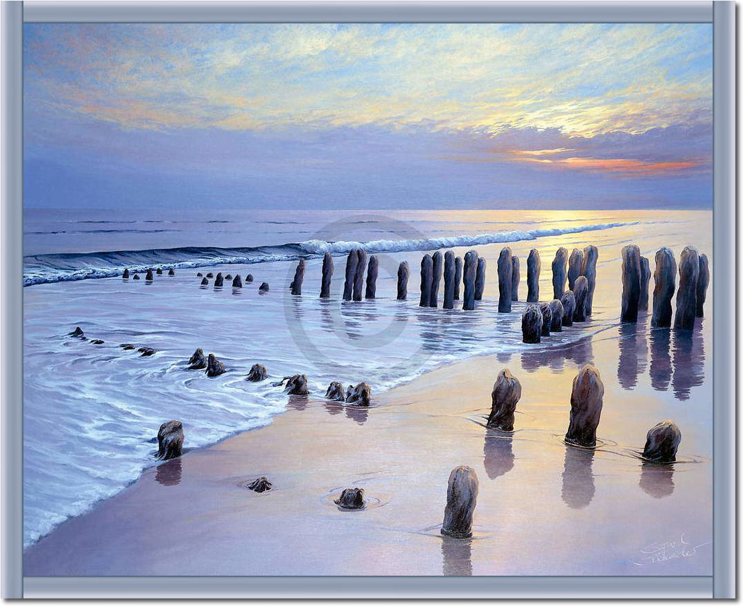 Sunset at Ostsee Coast I         von Sigurd Schneider