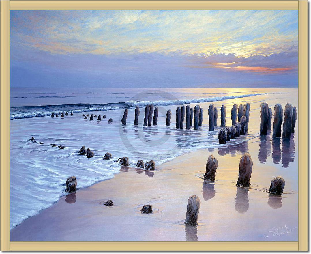 Sunset at Ostsee Coast I         von Sigurd Schneider