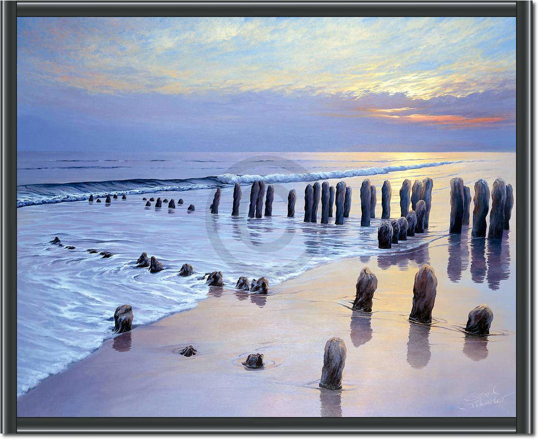 Sunset at Ostsee Coast I         von Sigurd Schneider