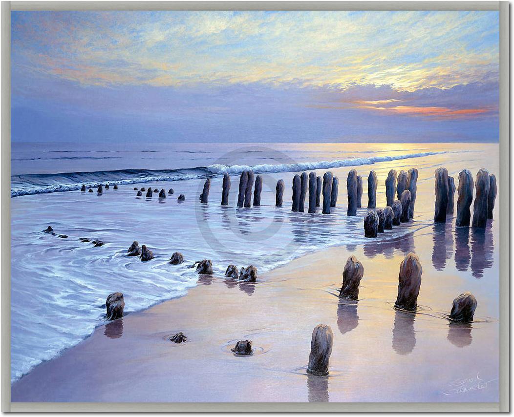 Sunset at Ostsee Coast I         von Sigurd Schneider