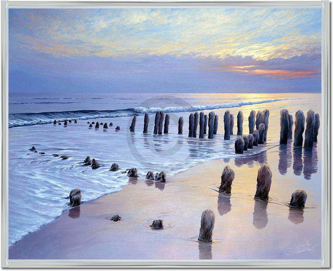 Sunset at Ostsee Coast I         von Sigurd Schneider