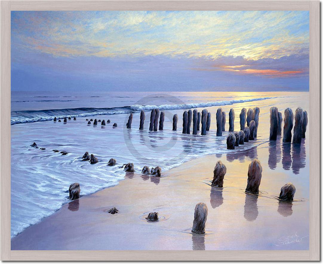 Sunset at Ostsee Coast I         von Sigurd Schneider