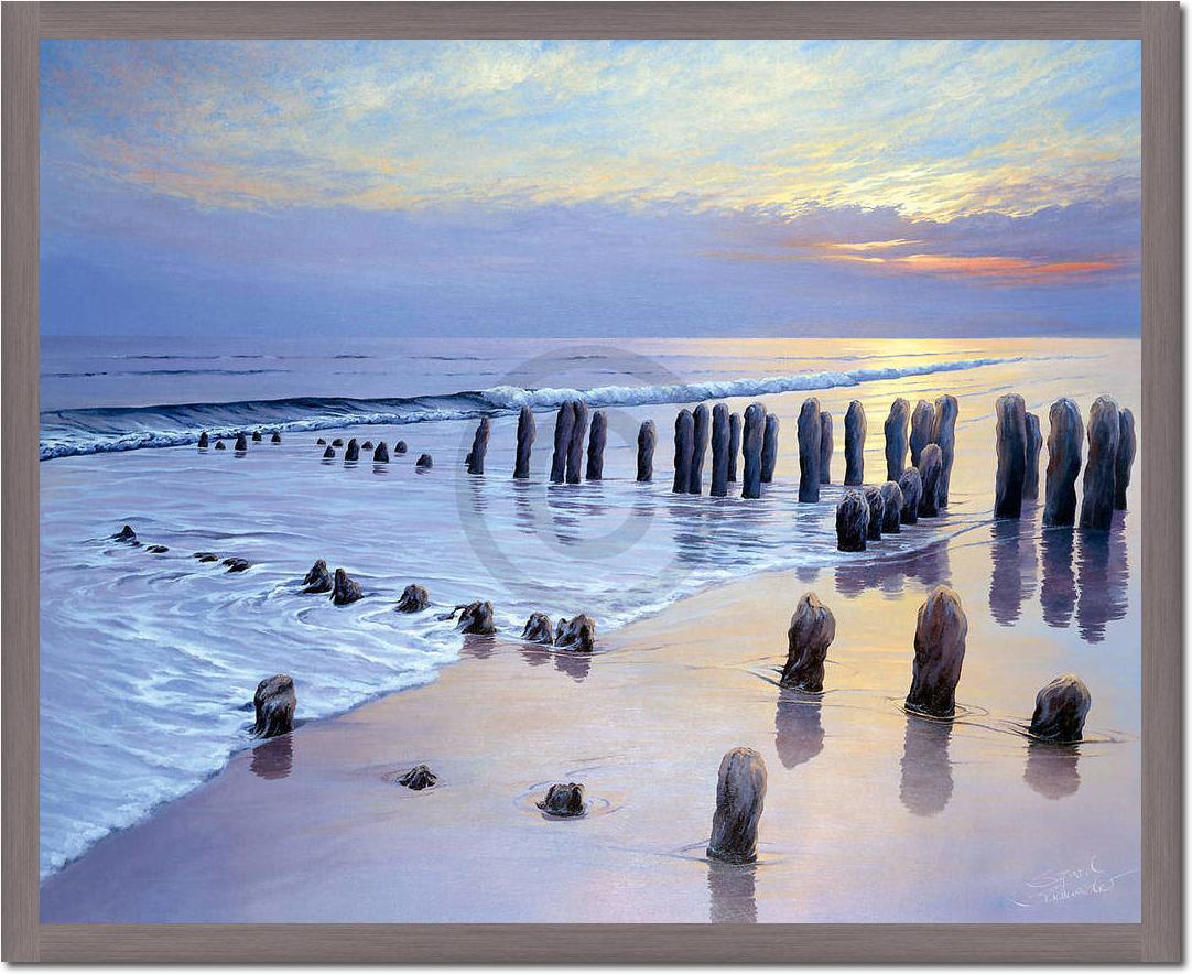 Sunset at Ostsee Coast I         von Sigurd Schneider