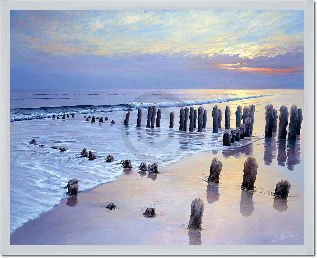 Sunset at Ostsee Coast I         von Sigurd Schneider