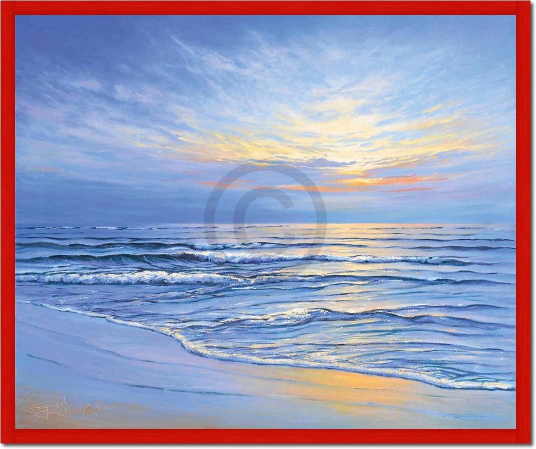 Sunset at Ostsee coast II        von Sigurd Schneider