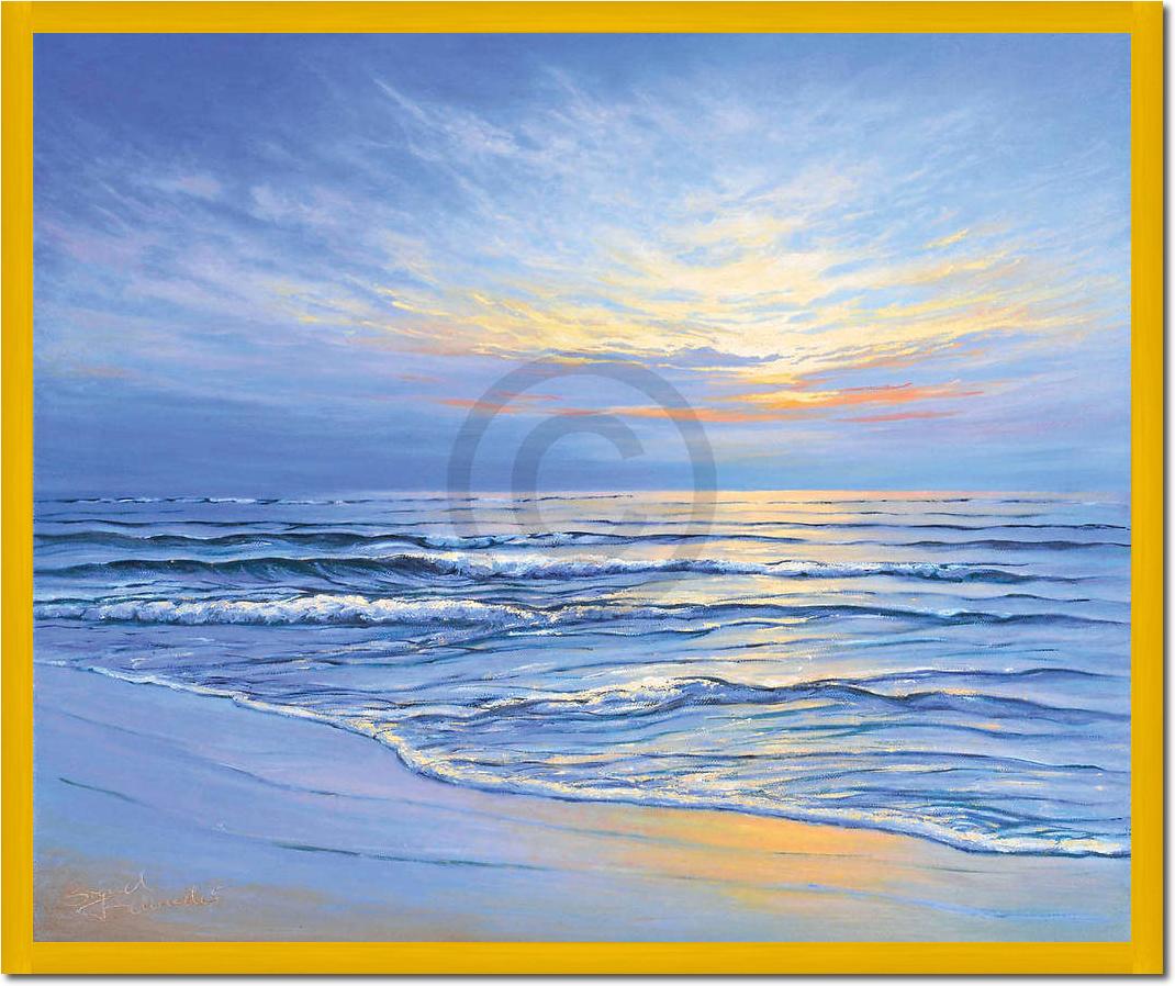 Sunset at Ostsee coast II        von Sigurd Schneider