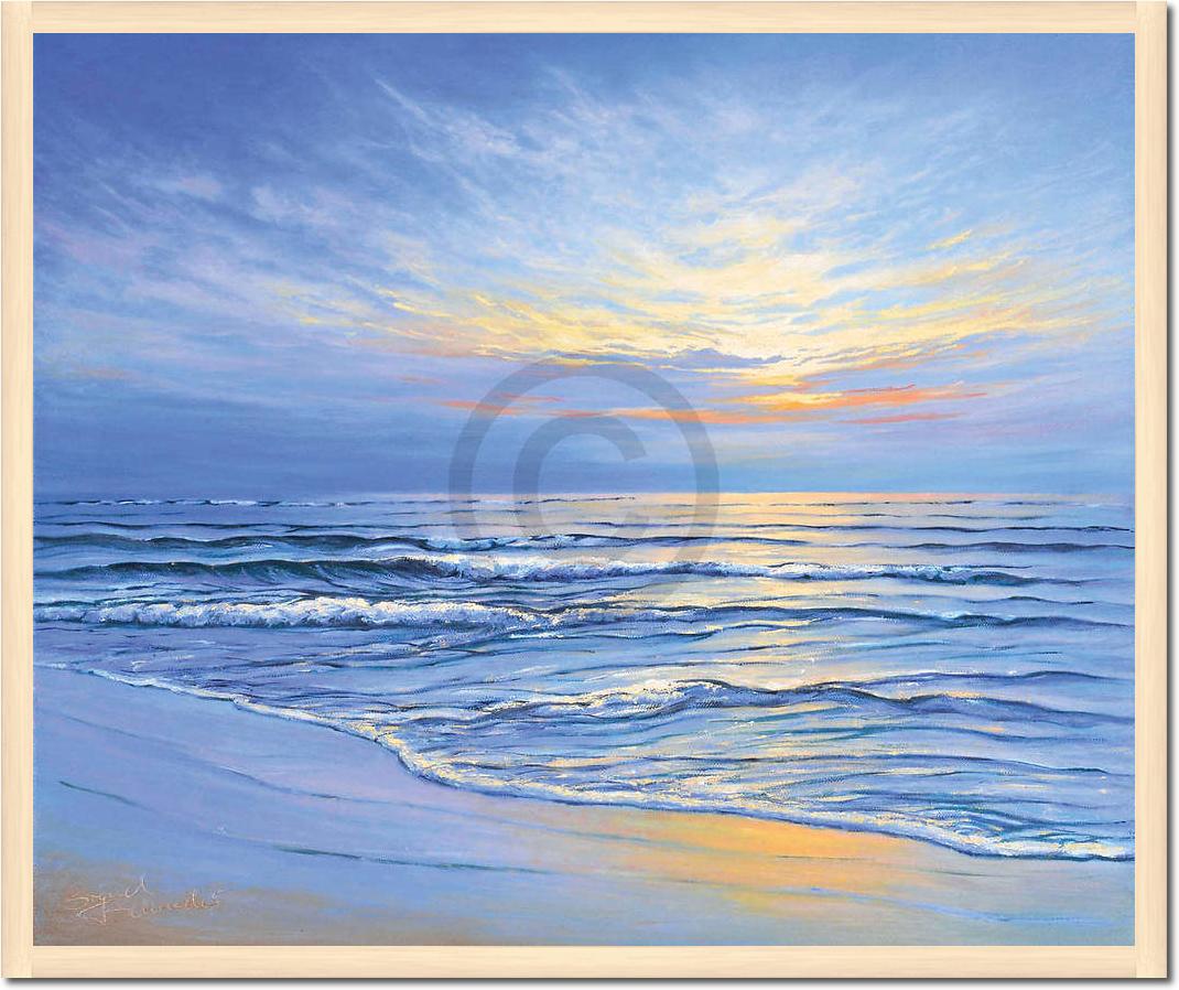 Sunset at Ostsee coast II        von Sigurd Schneider