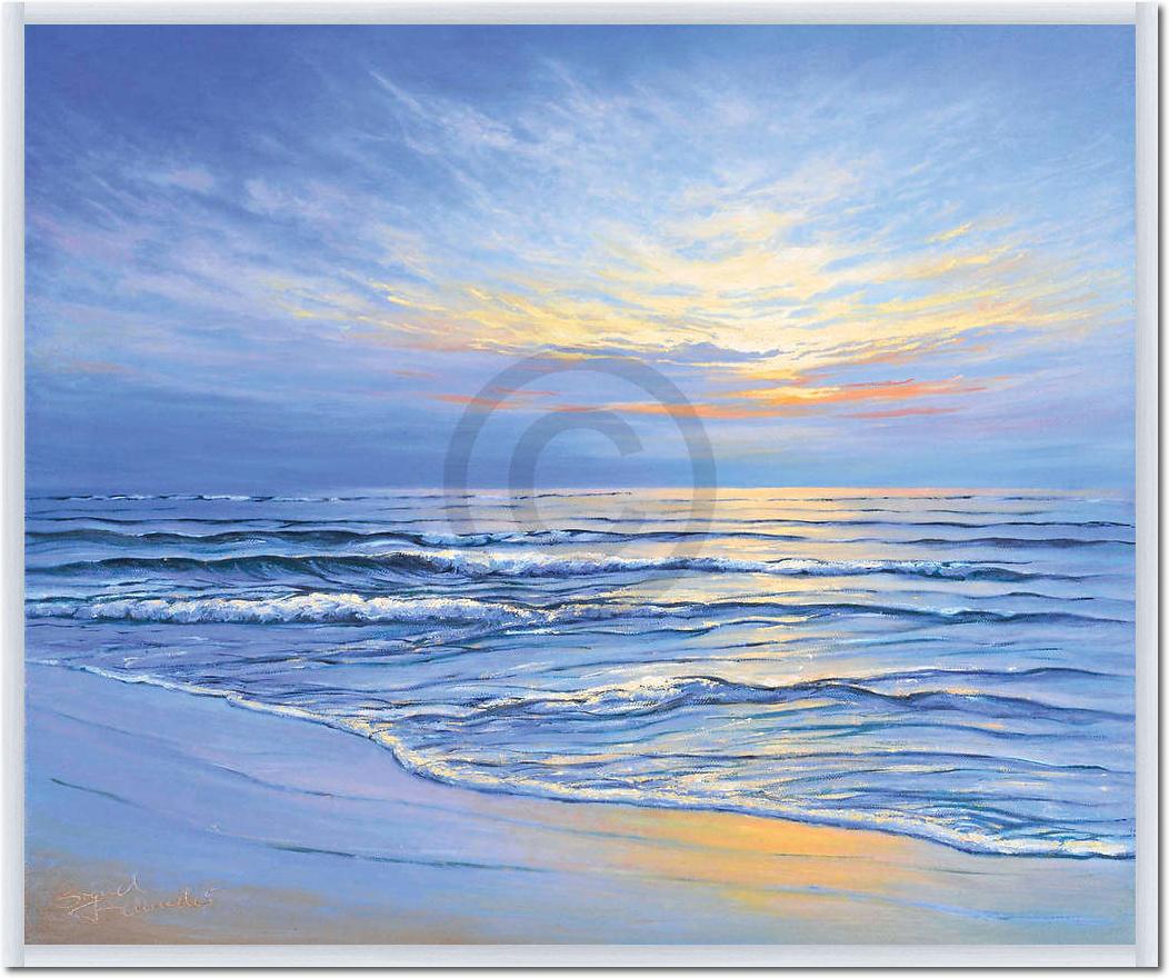 Sunset at Ostsee coast II        von Sigurd Schneider