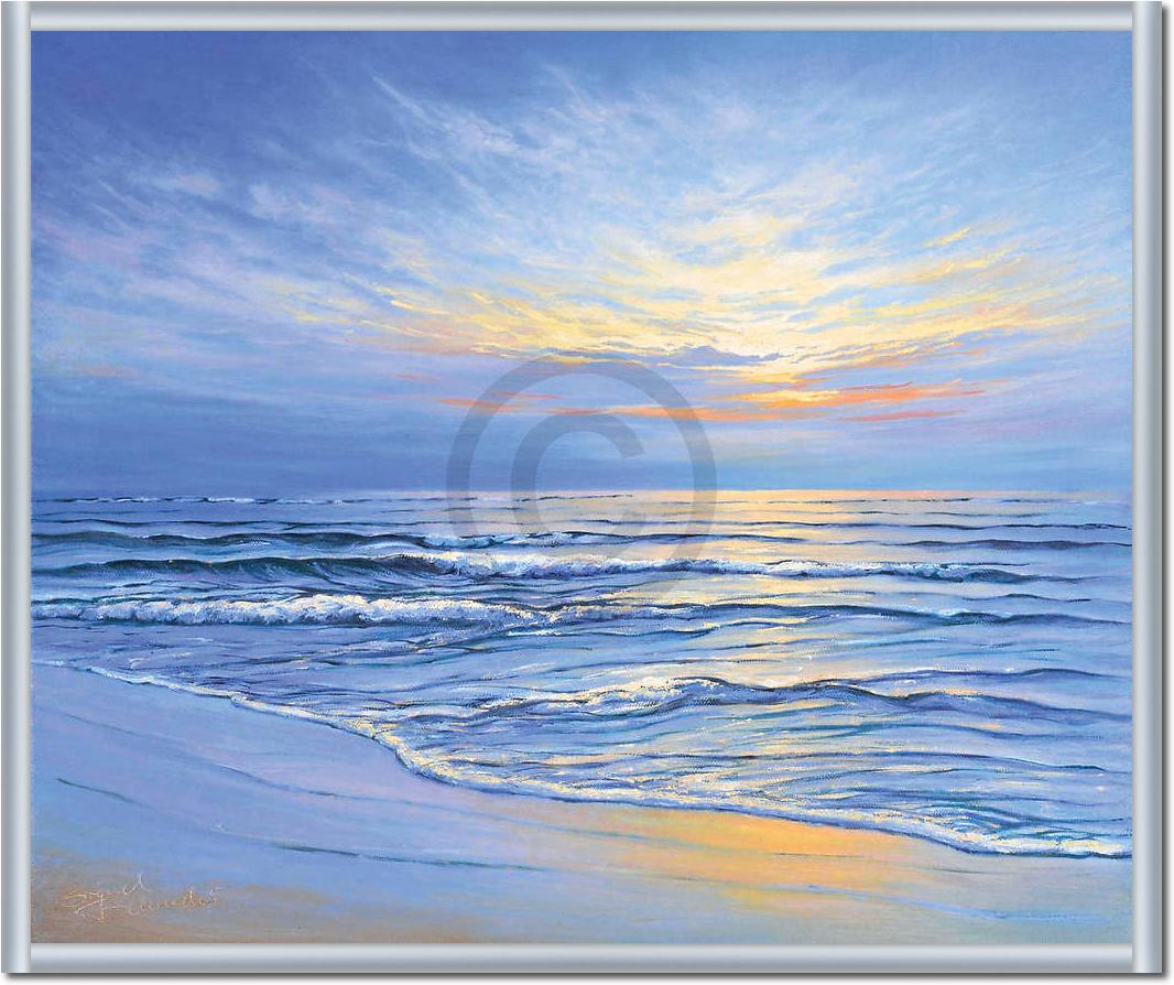 Sunset at Ostsee coast II        von Sigurd Schneider