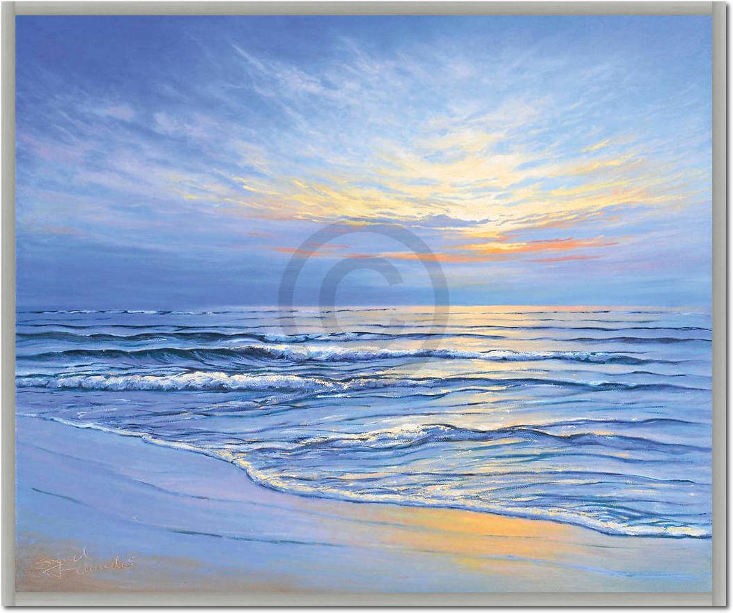 Sunset at Ostsee coast II        von Sigurd Schneider