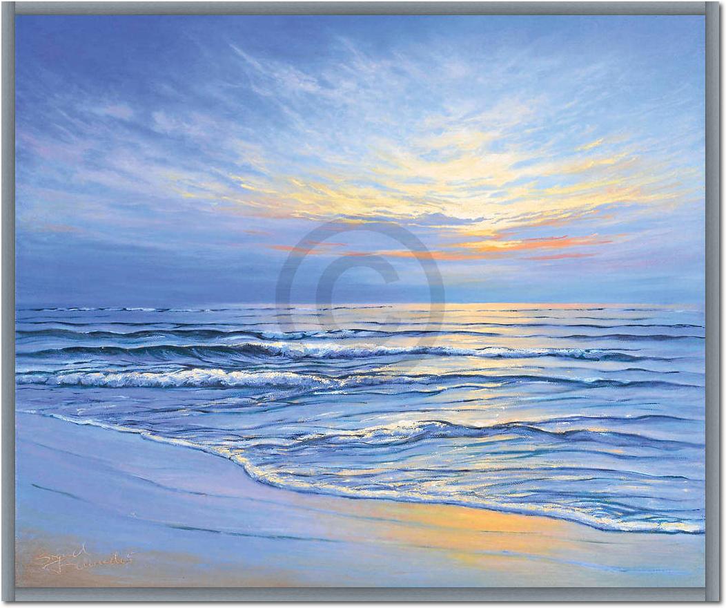 Sunset at Ostsee coast II        von Sigurd Schneider