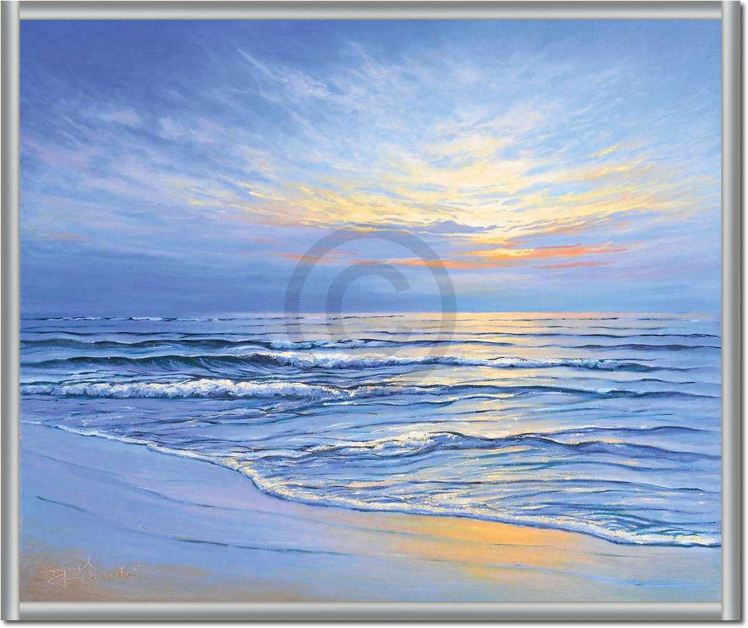 Sunset at Ostsee coast II        von Sigurd Schneider