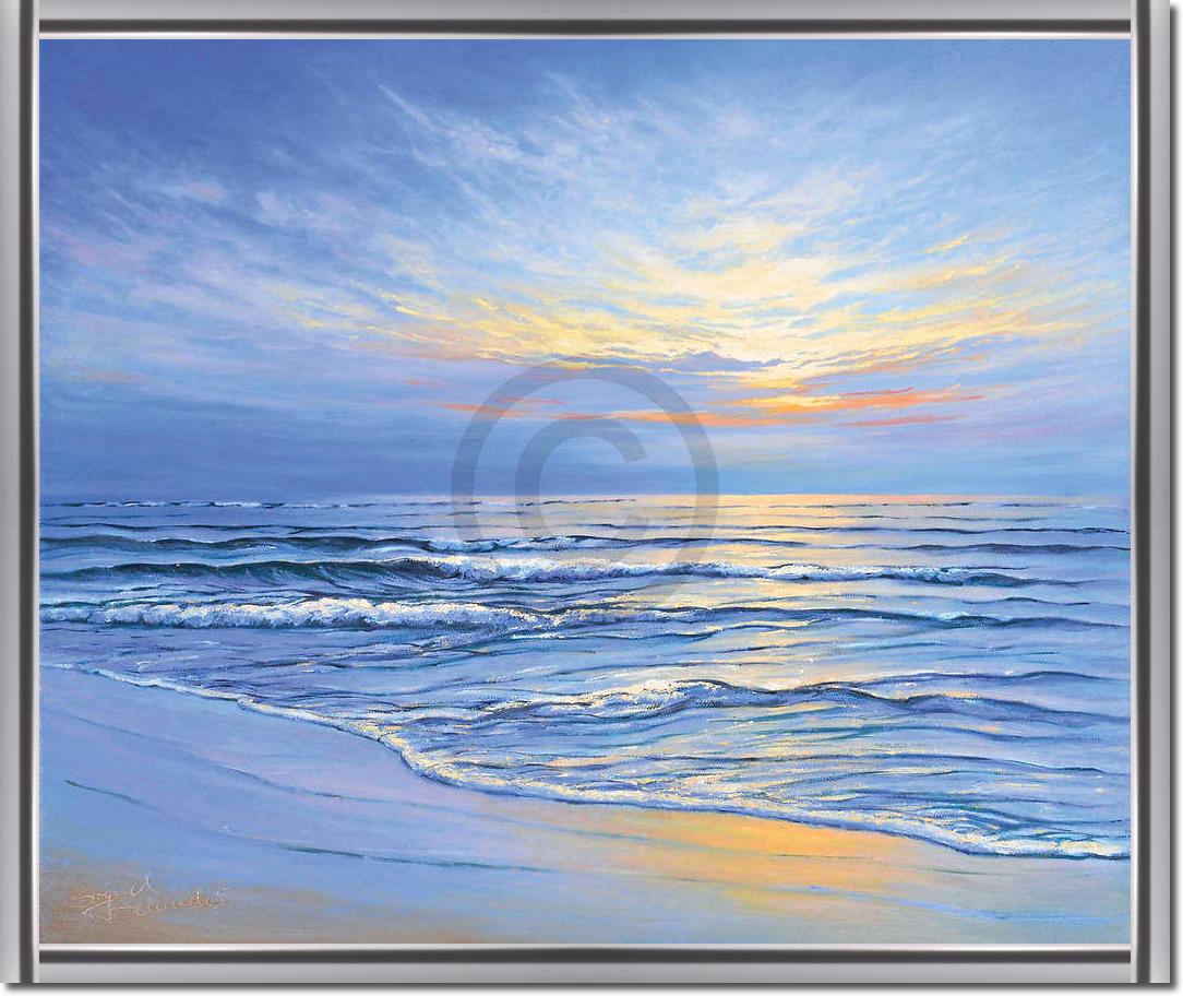 Sunset at Ostsee coast II        von Sigurd Schneider