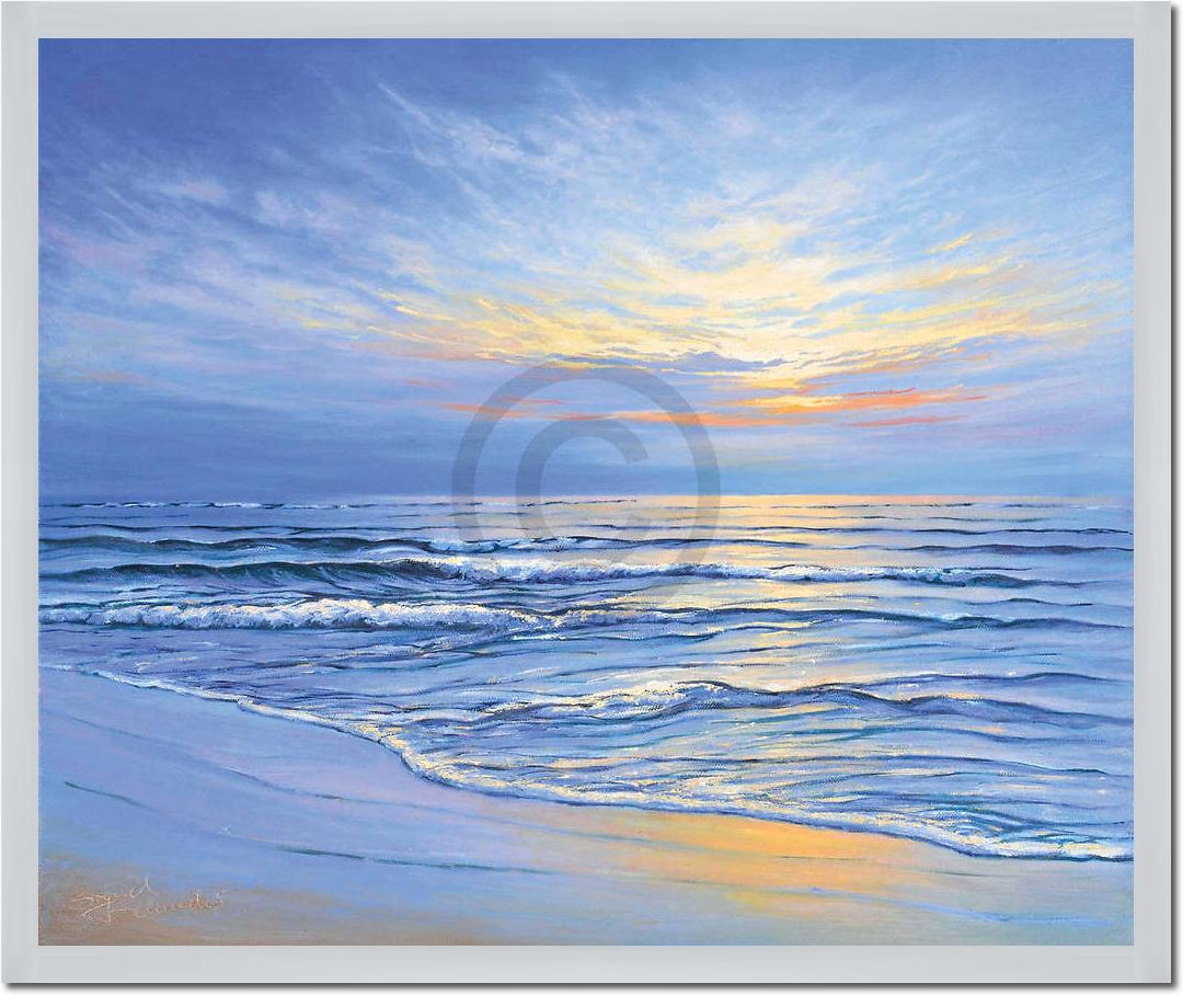 Sunset at Ostsee coast II        von Sigurd Schneider