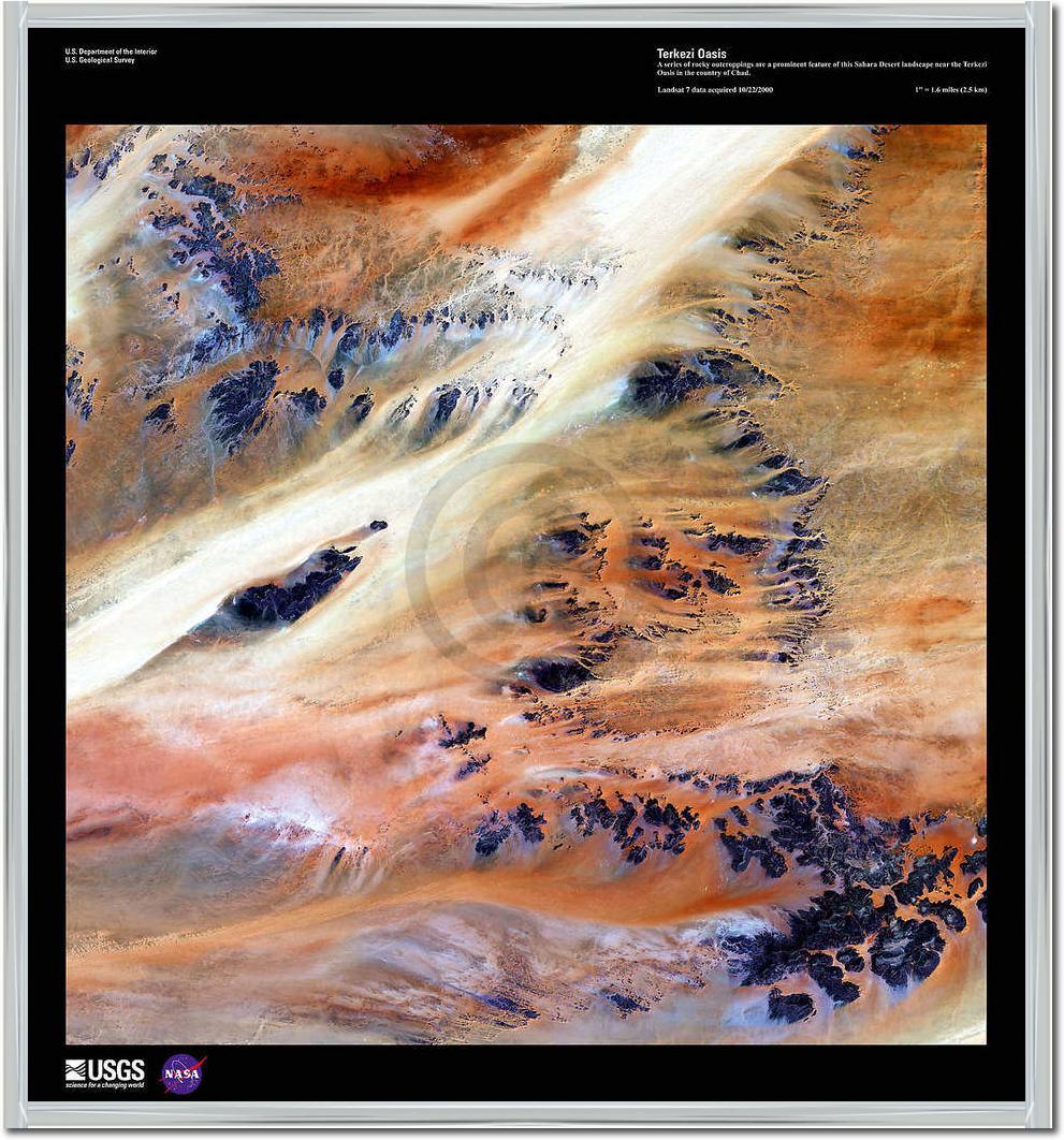 Terkezi Oase                     von Landsat-7