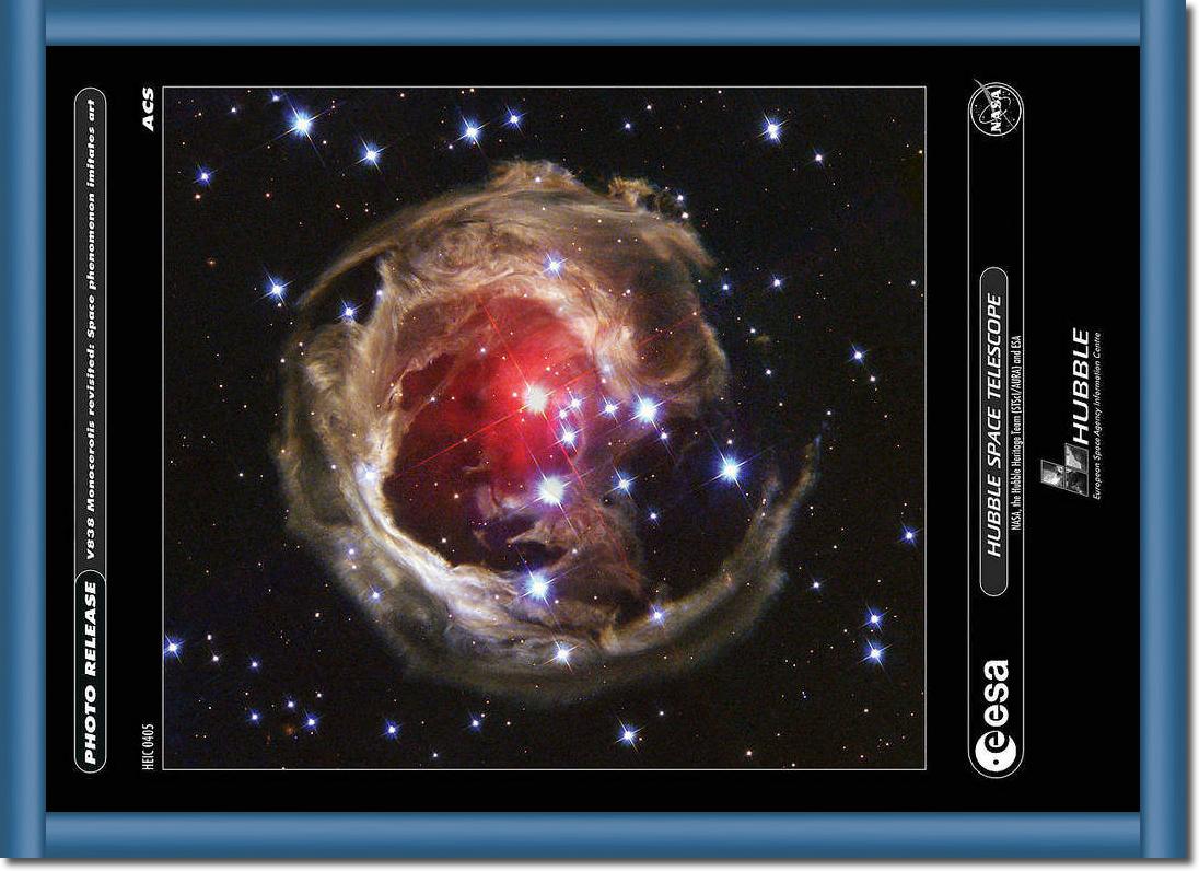 V 838 Monocerotis                von Hubble-Nasa