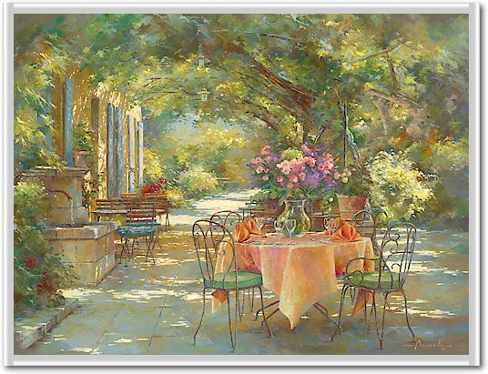 La Terrasse du Mas des Grès von Johan Messely