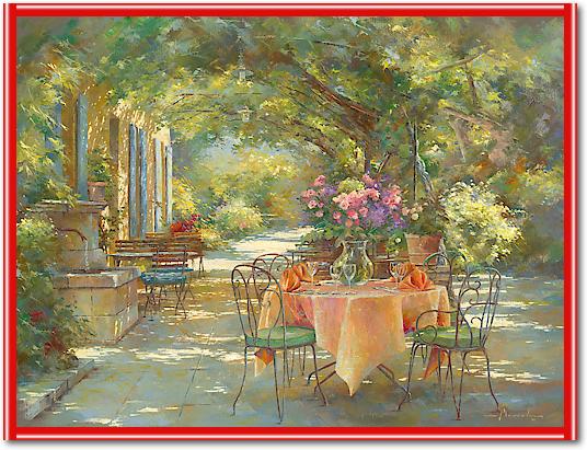 La Terrasse du Mas des Grès von Johan Messely