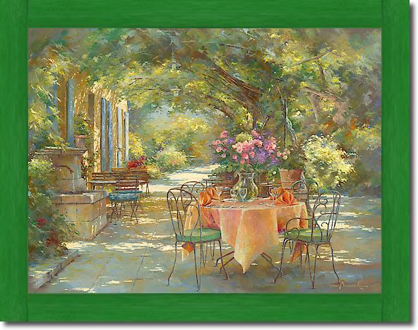 La Terrasse du Mas des Grès von Johan Messely