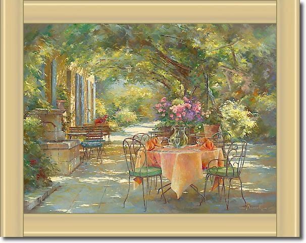 La Terrasse du Mas des Grès von Johan Messely