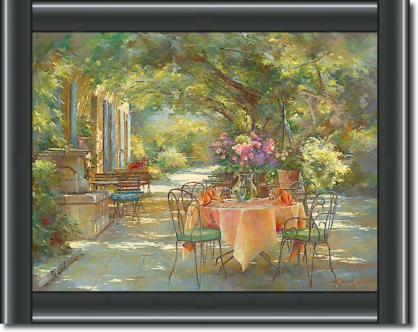 La Terrasse du Mas des Grès von Johan Messely