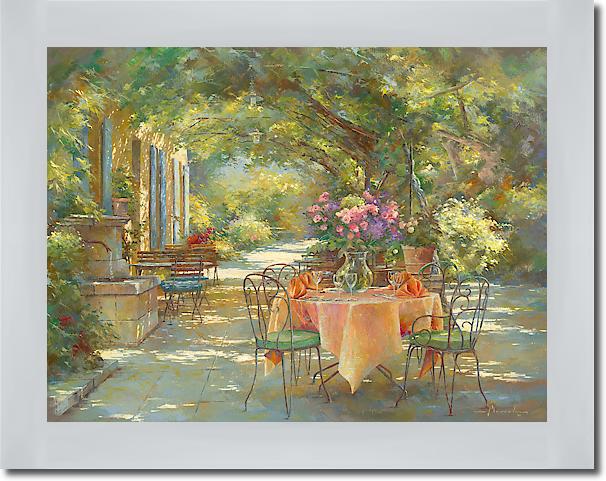 La Terrasse du Mas des Grès von Johan Messely