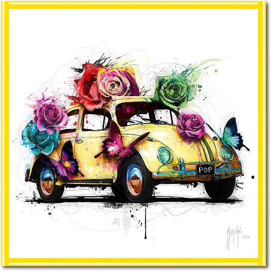 POPcinelle Yellow von Patrice Murciano