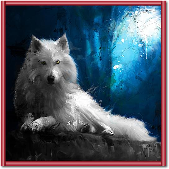 Cheyenne La Loup Blanc von Patrice Murciano