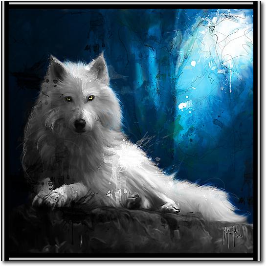 Cheyenne La Loup Blanc von Patrice Murciano