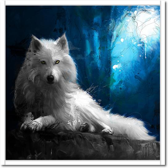 Cheyenne La Loup Blanc von Patrice Murciano