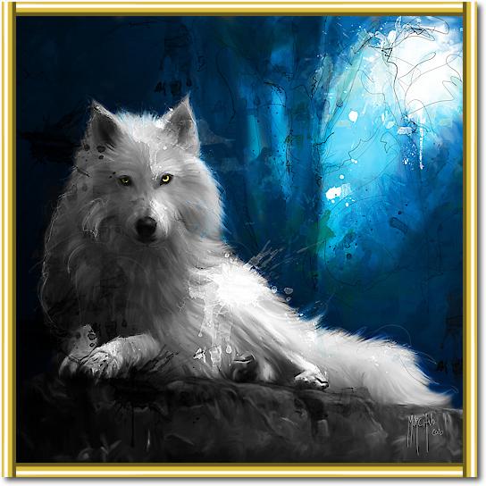 Cheyenne La Loup Blanc von Patrice Murciano