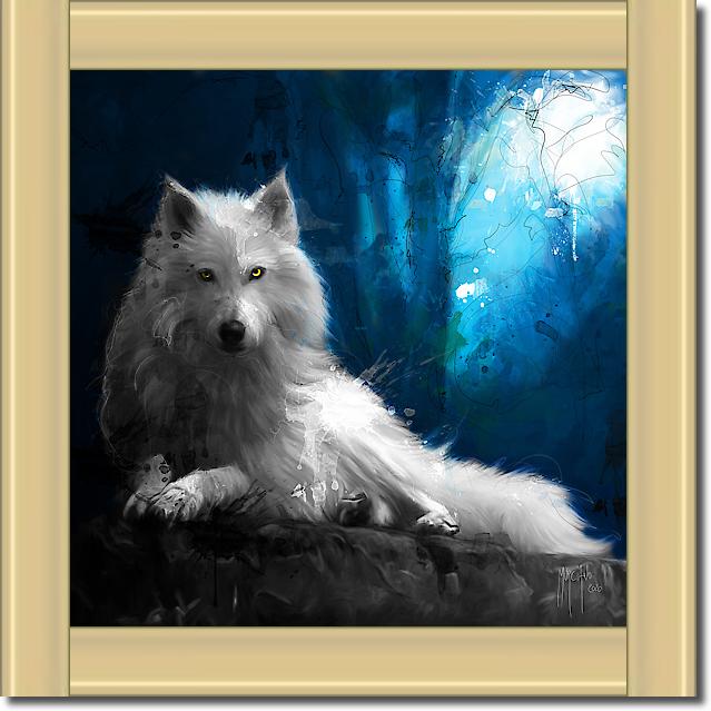 Cheyenne La Loup Blanc von Patrice Murciano