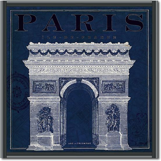 Blueprint Arc de Triomphe von Sue Schlabach