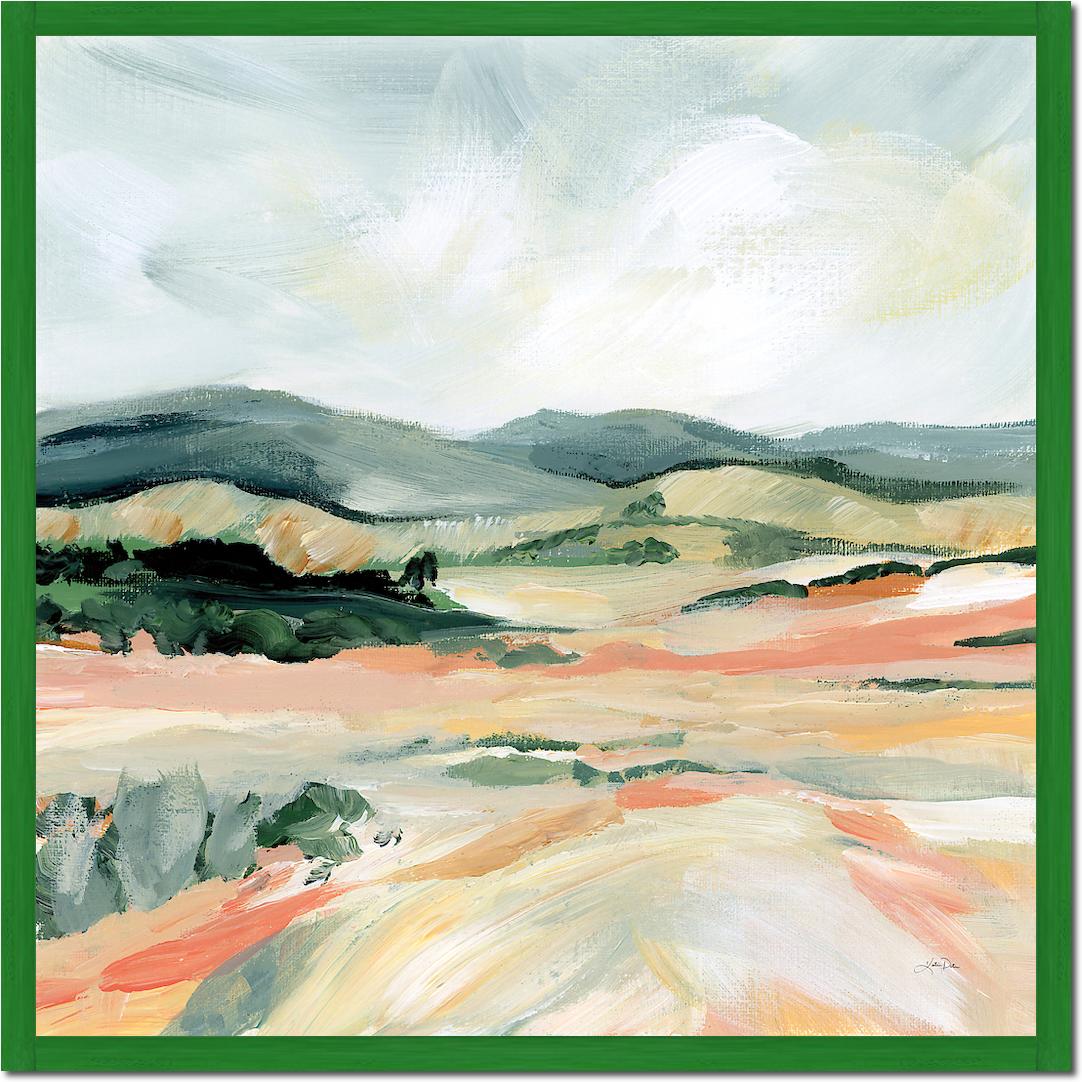 Vermillion Landscape I von Sue Schlabach