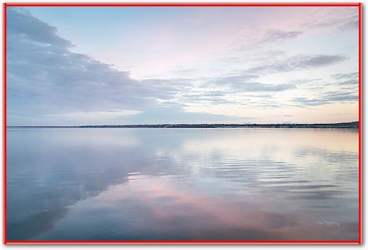 Bellingham Bay Clouds Reflection II von Alan Majchrowitz