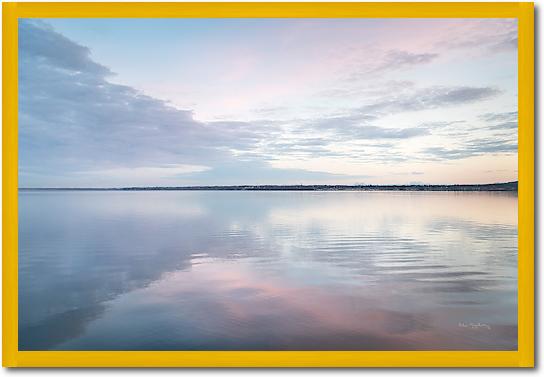 Bellingham Bay Clouds Reflection II von Alan Majchrowitz