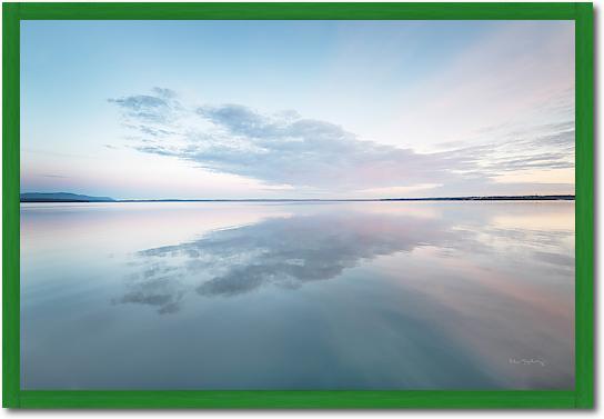 Bellingham Bay Clouds Reflection I von Alan Majchrowitz